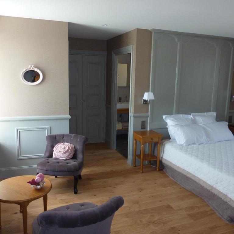 Gentilhommière de la Grande Toutenais - Chambre Double Deluxe avec Baignoire - 3