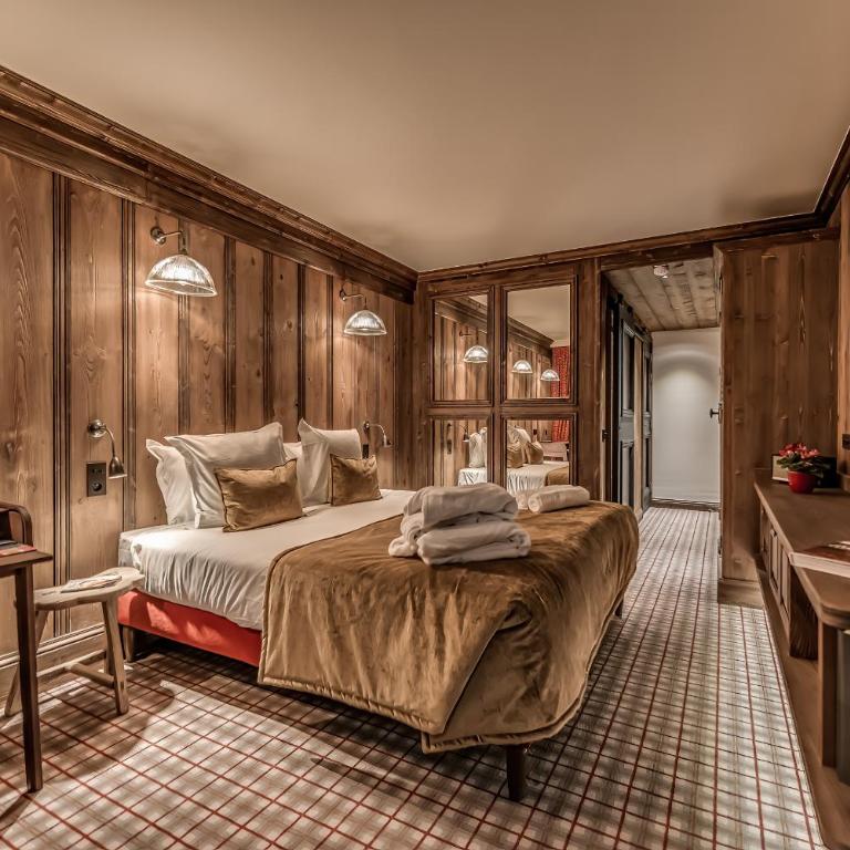 Hotel & Spa Le Val d'Isère - Chambre Quadruple Standard avec Lits Superposés - 4
