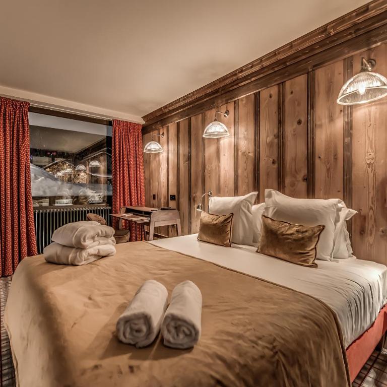Hotel & Spa Le Val d'Isère - Chambre Quadruple Standard avec Lits Superposés - 2