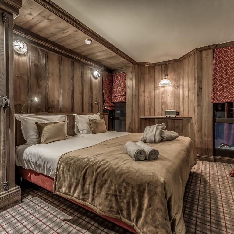 Hotel & Spa Le Val d'Isère - Hébergement 1 Chambre Quadruple - 1