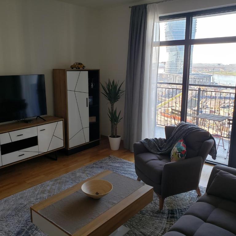 B-G Waterfront Apartment - Apartman sa 1 Spavaćom Sobom - 3