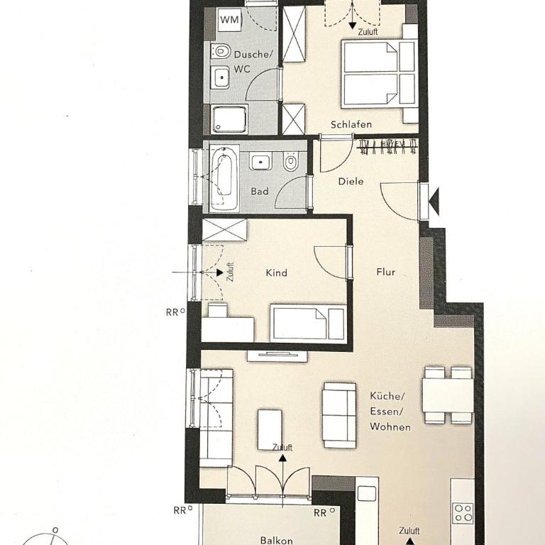 Gipfelglück-Garmisch - Apartment mit 2 Schlafzimmern - 36