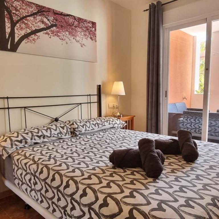 Apartamentos Paraíso Vera Playa, Ed Nuku Hiva, Bajo X con PISCINA PRIVADA y jardín privado a PIE de PLAYA , WIFI - Apartamento de 2 dormitorios - 5