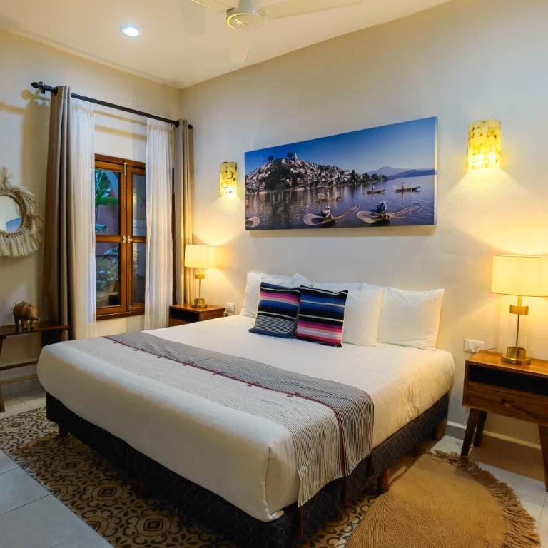 Le Muuch Hotel Boutique - Habitación Estándar - cama extragrande - 9