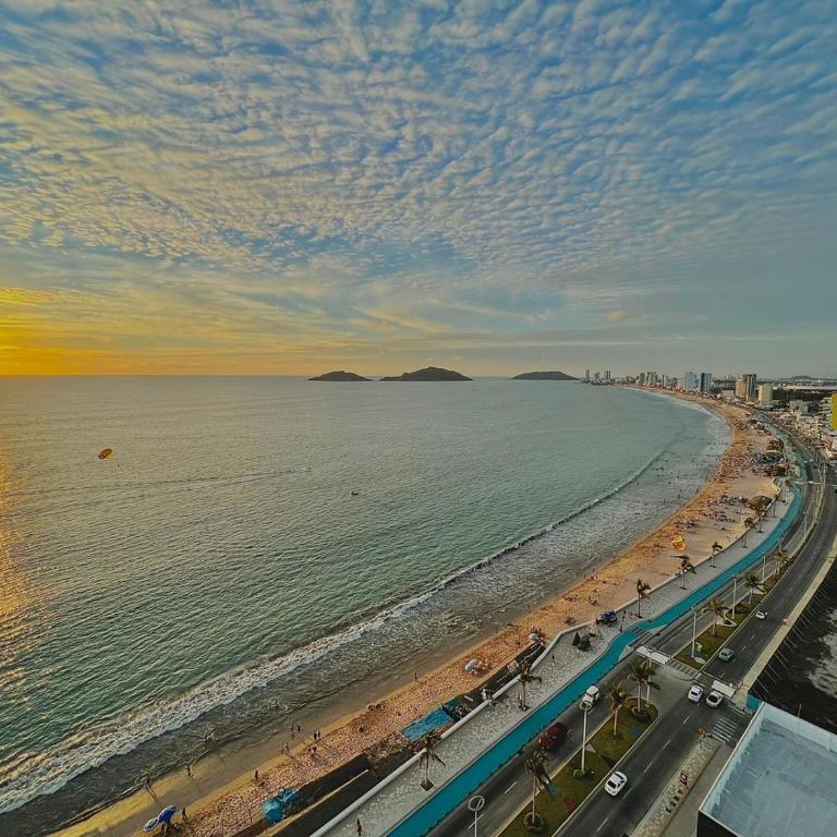 Sunset View Malecón 1401 Vista panoramica al mar - One-Bedroom Apartment - 8