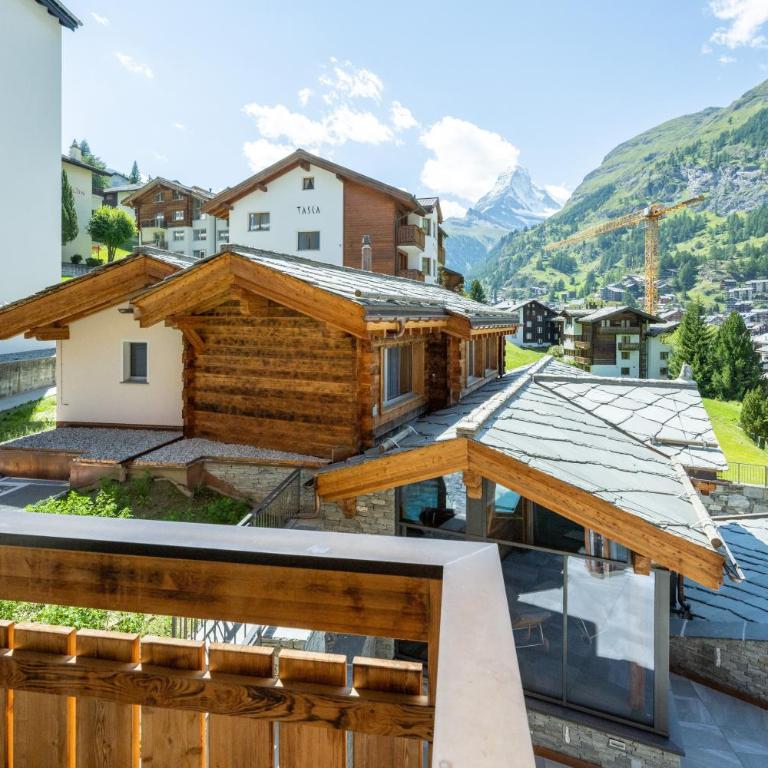 Luxury Residence Colosseo Zermatt - Apartamento con vistas a las montañas - 4