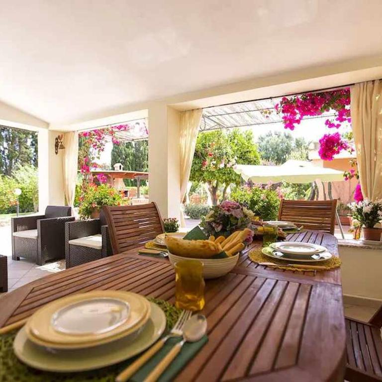 Alghero Villa Galatea con giardino per 8 persone vicino alla spiaggia con 4 camere - Villa con 3 Camere da Letto - 1