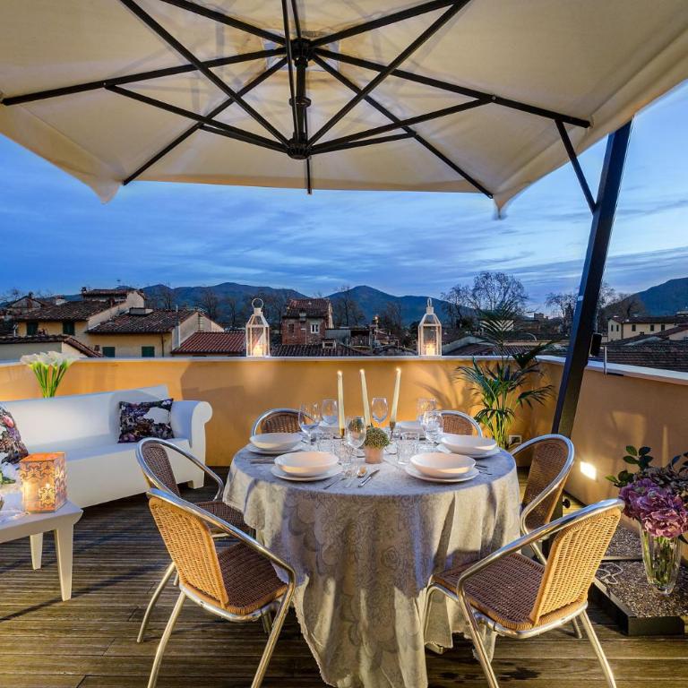 Casa Cachi 3, Breathtaking Views of Lucca from a Spacious Furnished Terrace inside the Walls - Appartamento con 1 Camera da Letto - 1
