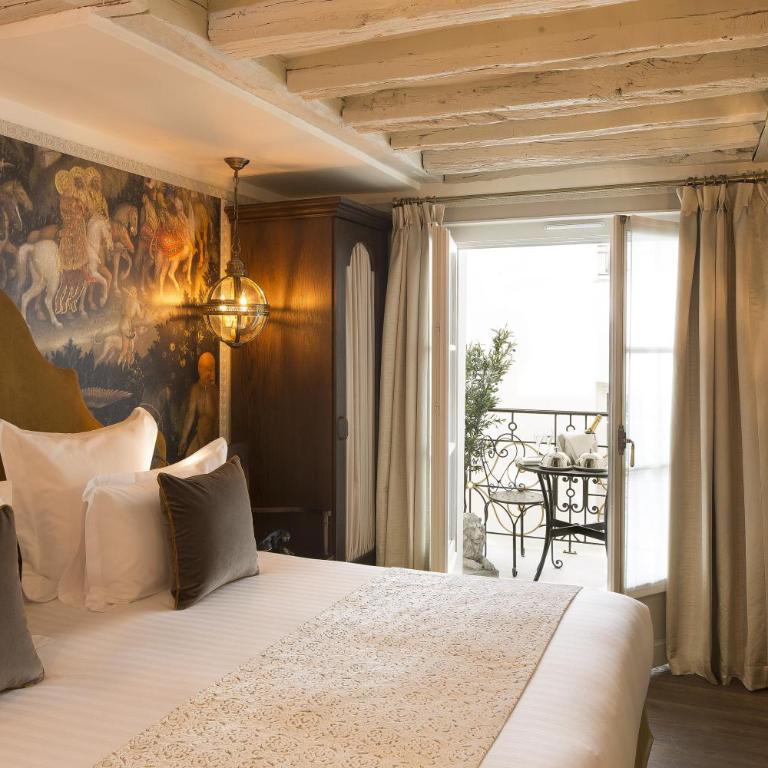 Hôtel Da Vinci & Spa - Superior Zimmer mit Balkon und Zugang zum Spa - 5