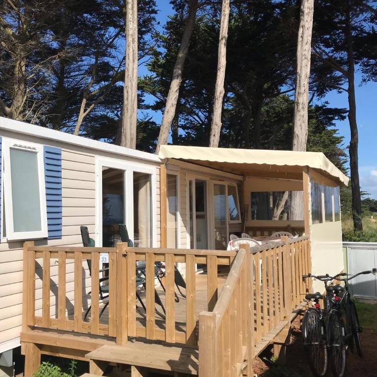 Mobilhomes Quiberon Camping Conguel - Bord de Mer - Bungalow - Vue sur Mer - 1