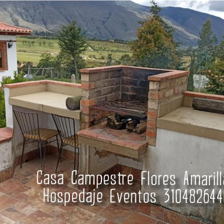 Casa Campestre Flores Amarillas - Habitación Doble con vistas al parque - 16