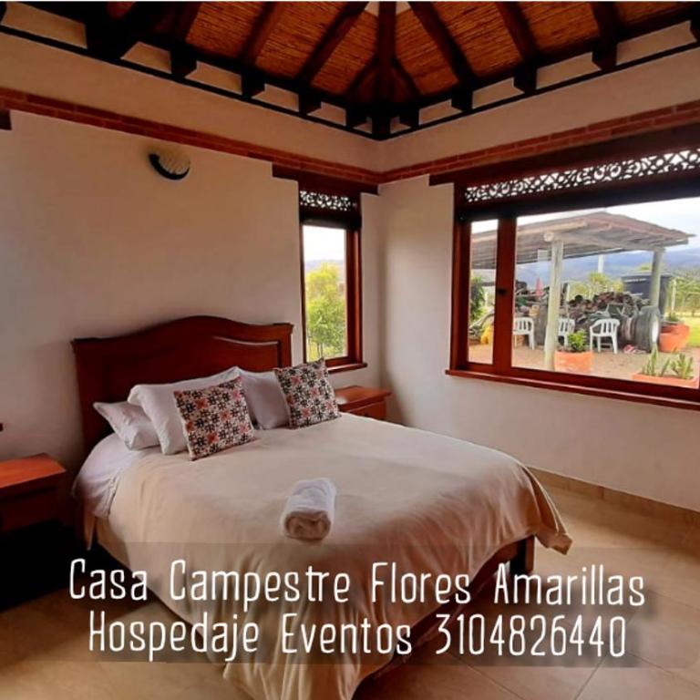 Casa Campestre Flores Amarillas - Habitación Doble con vistas al parque - 18