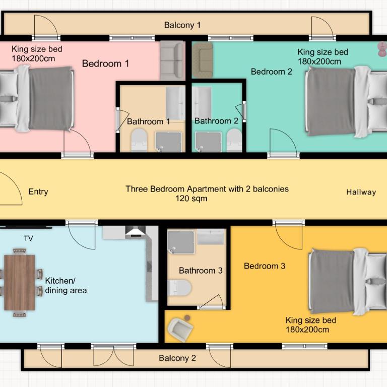 Kaiser Apartments - Apartamento de 3 dormitorios - 9