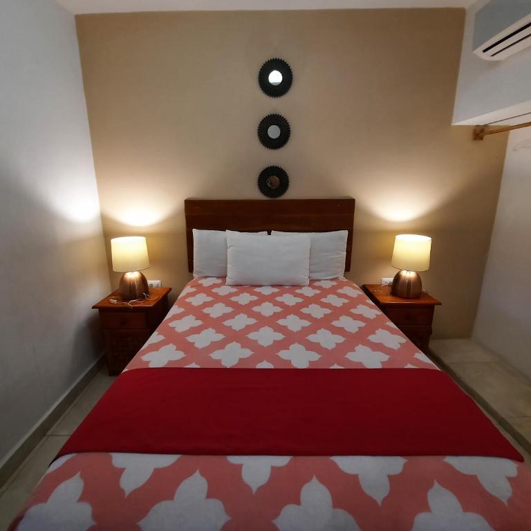 Hotel Casa Lima Bacalar - Habitación Doble con baño privado - 2 camas - 5