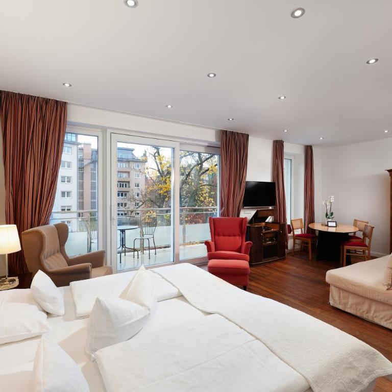 35qm Deluxe Apartment Suites im Stil Design Hotel Vosteen Nähe der Kaiserburg - Apartment mit 1 Schlafzimmer - 10