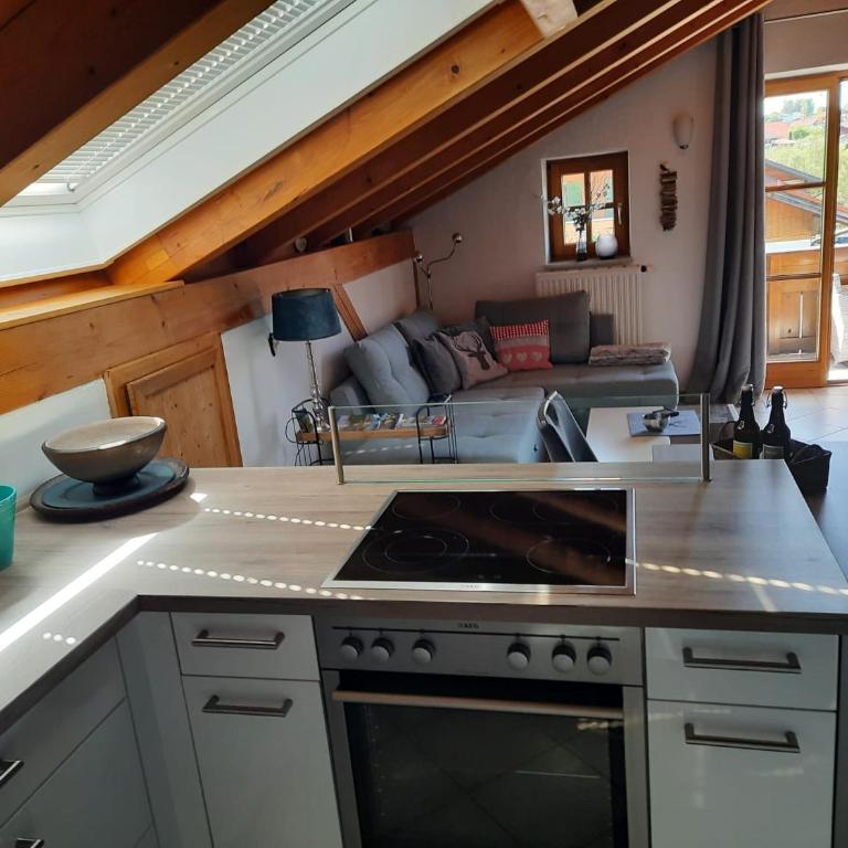 Ferienwohnung in Lechbruck am See im schönen Allgäu, nahe Füssen nur 300 m vom See - Apartment mit 1 Schlafzimmer - 14