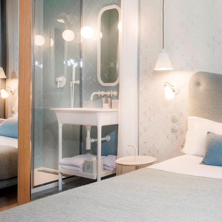 Hotel le Lapin Blanc - Chambre Simple Classique avec Grand Lit - 4