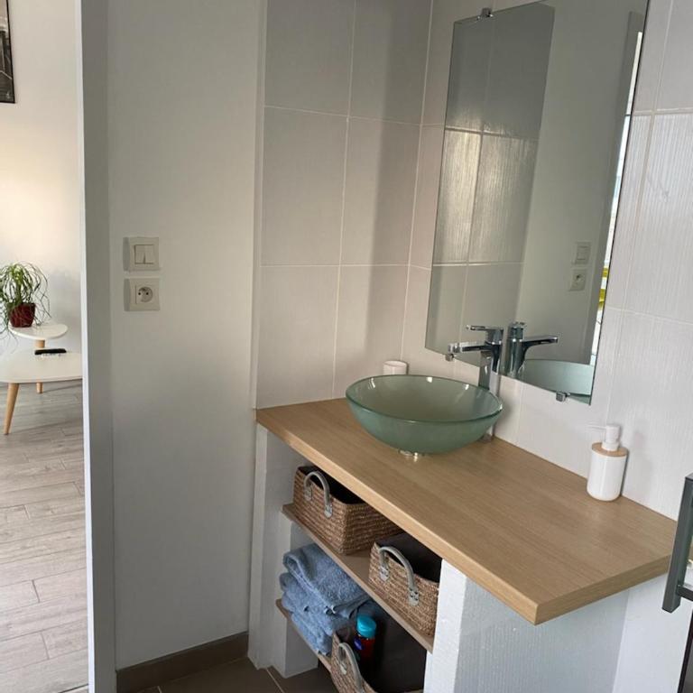 Chaleureux T2 30 m2 et sa terrasse bois 18 m2 - Appartement 1 Chambre - 9