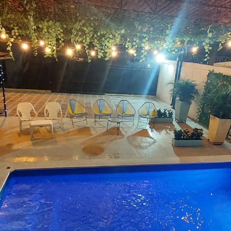CABAÑA LAS MARIAS, Climatizada, Piscina y BBQ - Casa de 3 dormitorios - 6