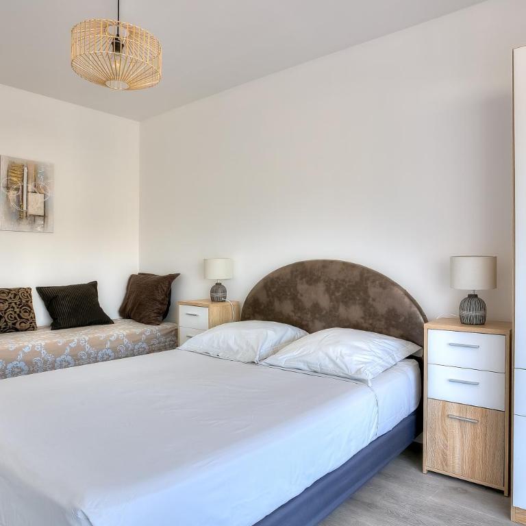 Le Sun-Beach - Spacieux 3 pièces avec parking à 400 m des plages de Juan-les-Pins - Apartment mit 2 Schlafzimmern - 15