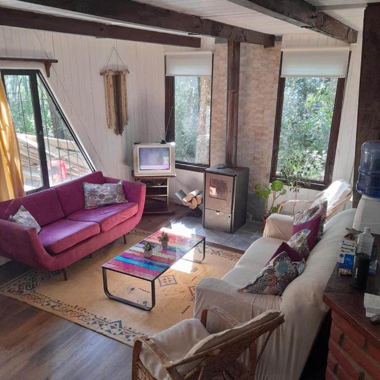 "Encanto de Vilches", cabaña en la precordillera con hot tub privado - Chalet de 3 dormitorios - 11