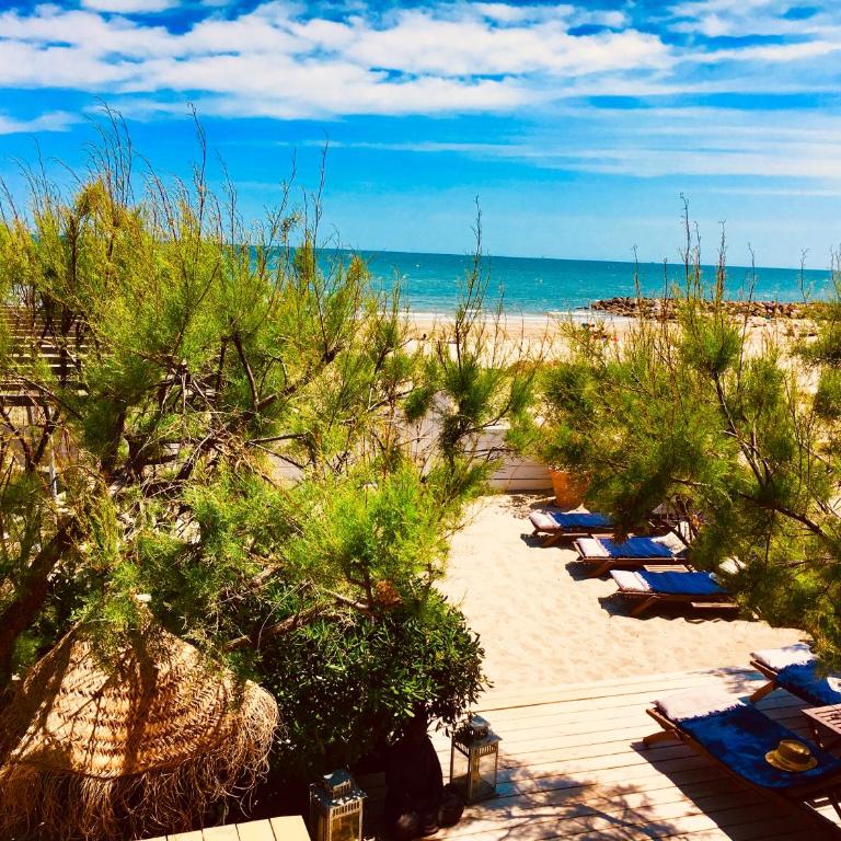 Mas Andalou Fabuleuse première ligne de mer, plage privative - Villa 3 Chambres - 3