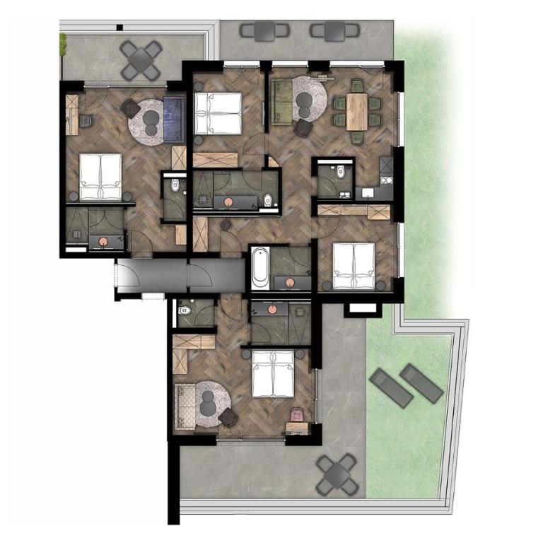 THE MATTHEW - Copper Lodge - Deluxe Suite - 1
