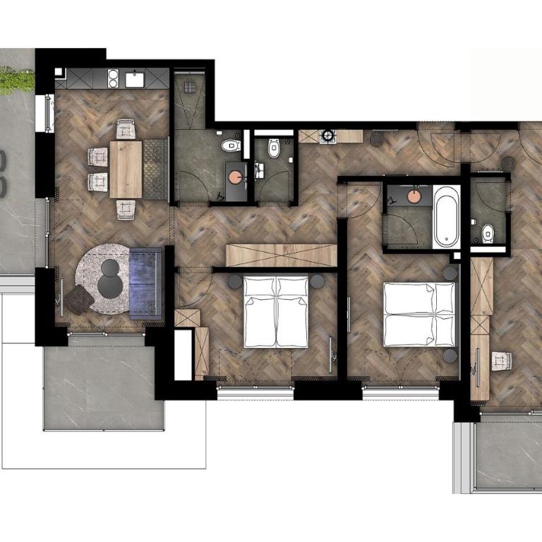 THE MATTHEW - Copper Lodge - Deluxe Suite - 1