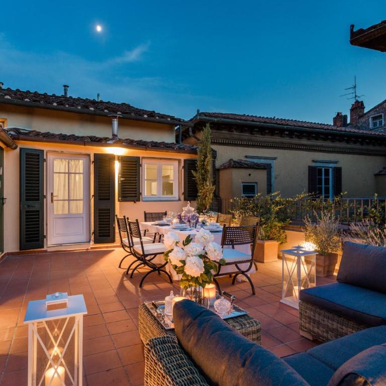 Casa Ottone - Residenze Seicento - A superb bright flourish apartment with grand terrace inside Lucca City Centre - Appartamento con 1 Camera da Letto - 16