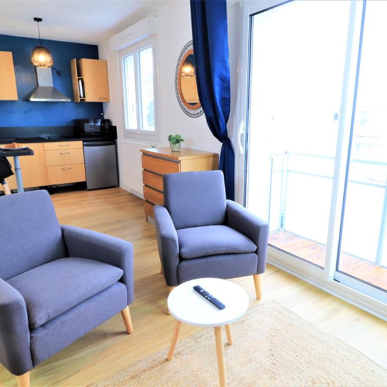 L'ECRIN Logement tout confort wifi, centre-ville, parking privé - Appartamento con 1 Camera da Letto - 14