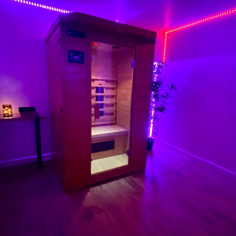 COSY & SPA Appartement Luxe JACUZZI SAUNA Suite Cristal - Suite mit Whirlpool - 14