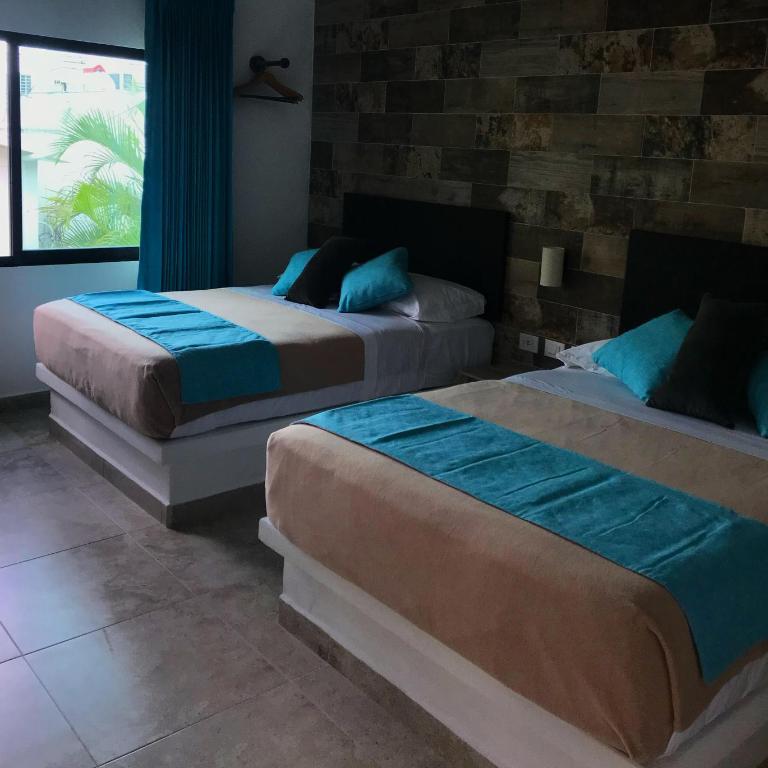 Hotel Aldea 19 Bacalar - Habitación Doble - 2 camas - 2