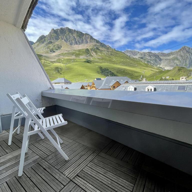 Plein centre station vue imprenable - Studio - Vue sur Montagne - 7