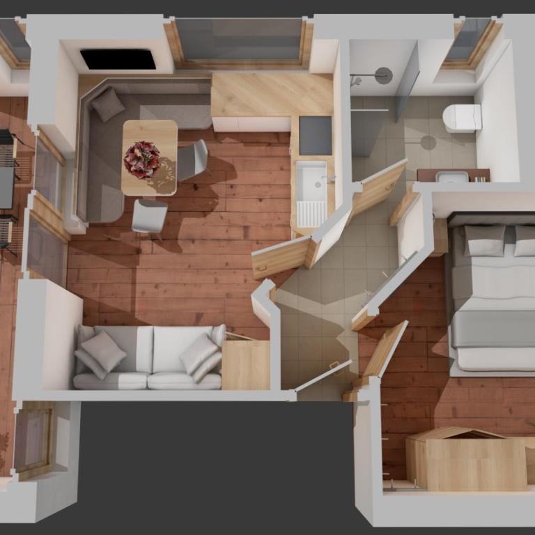 Arjentel Lodge - Appartamento con 1 Camera da Letto - 17