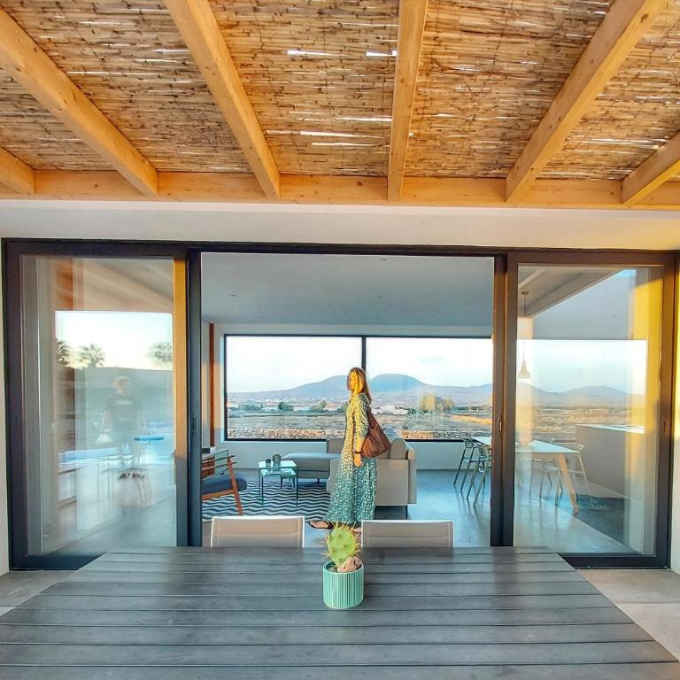 Villa Tabaiba en Lajares con Piscina - Villa de 2 dormitorios - 32