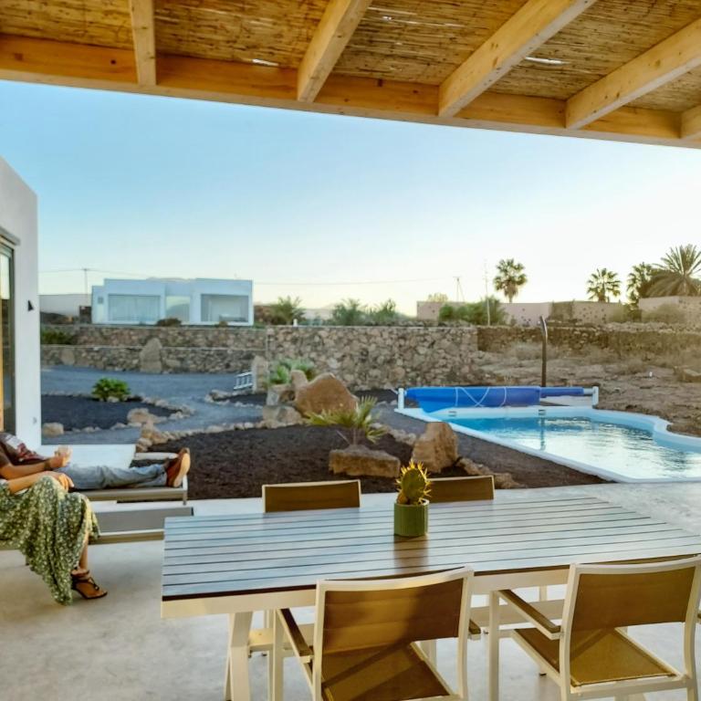 Villa Tabaiba en Lajares con Piscina - Villa de 2 dormitorios - 2