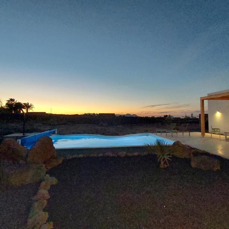 Villa Tabaiba en Lajares con Piscina - Villa de 2 dormitorios - 4