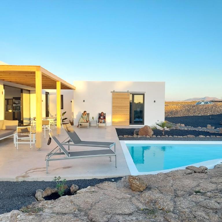 Villa Tabaiba en Lajares con Piscina - Villa de 2 dormitorios - 15
