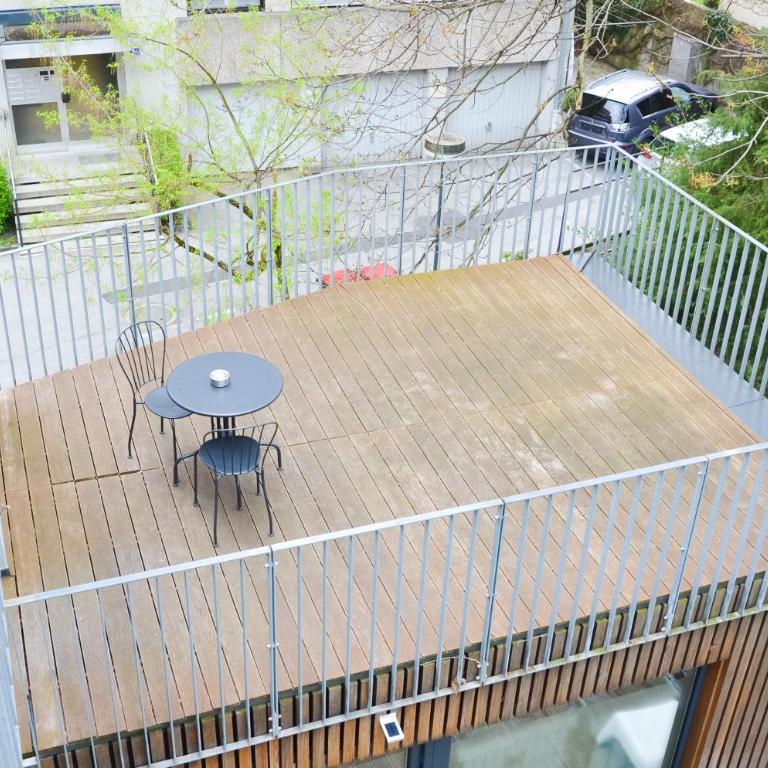 Room 4 & 5 Apartments - Deluxe Apartment-Studio mit Badewanne und großer Terrasse – 1. Etage - 2