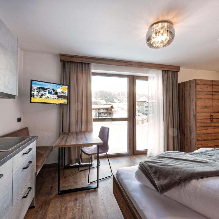 Alpenperle Apartments - Studio avec Vue sur Jardin - 7