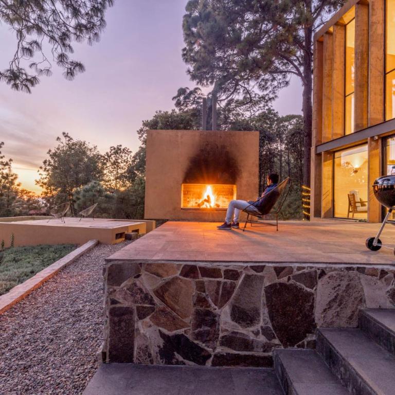 Cabaña Lujo con Alberca Climatizada Vistas al Bosque de Mazamitla - Chalet de 1 dormitorio - 23