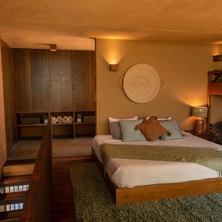 Cabaña de lujo con Tina y Fogatero Vistas al Bosque de Mazamitla - One-Bedroom Villa - 9