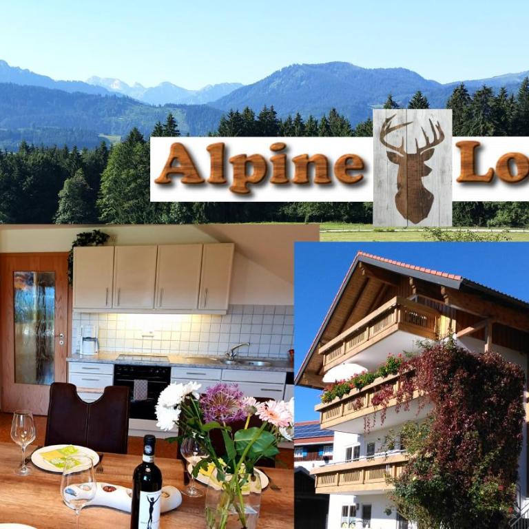 Alpine Lodge Wertach - Apartment mit 2 Schlafzimmern - 1