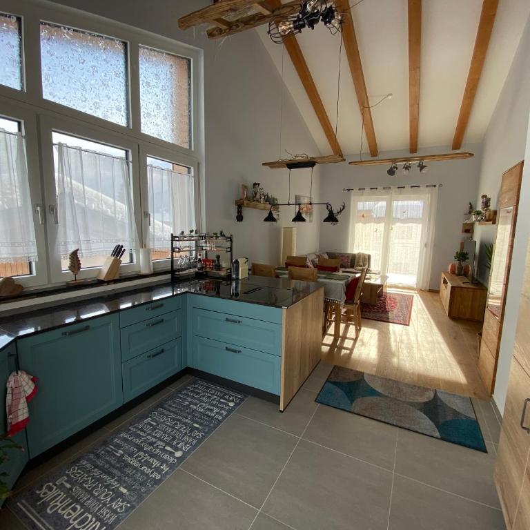 Moderne Kaminstube - Appartement 2 Chambres - 45