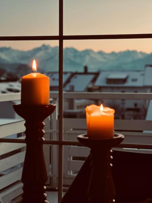 Penthouse im Dachgeschoss - Apartment mit Blick auf die Berge - 14