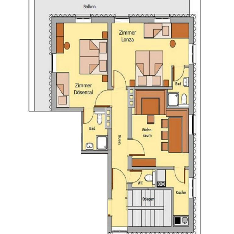 Säuleck Appartement mit Kärntencard - Apartment mit 2 Schlafzimmern - 8