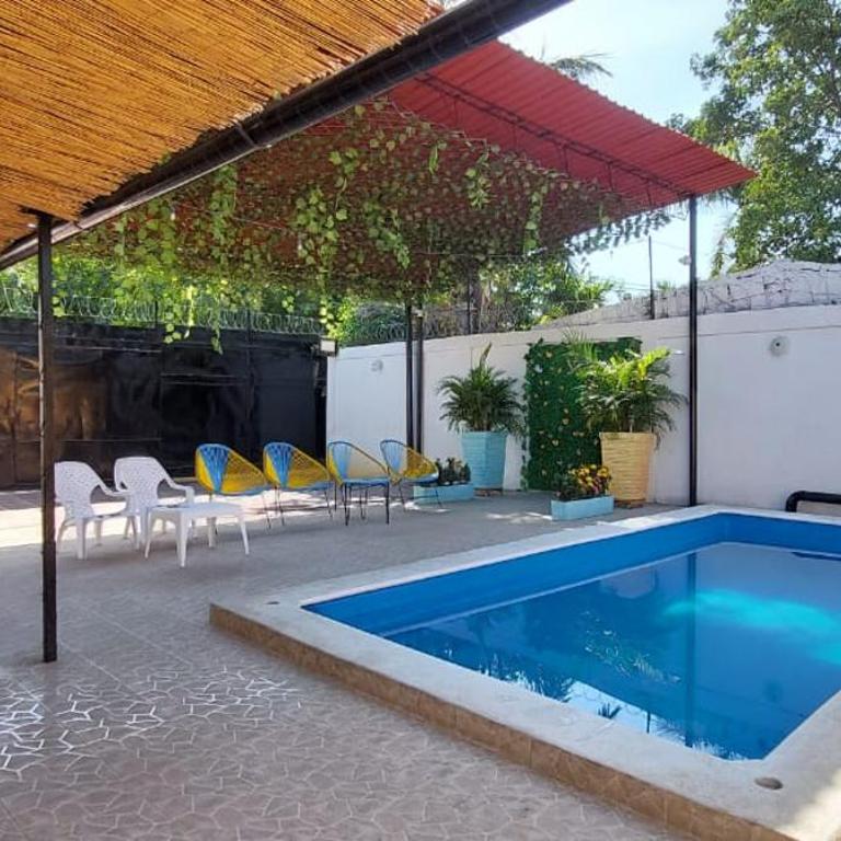 CABAÑA LAS MARIAS, Climatizada, Piscina y BBQ - Casa de 3 dormitorios - 4