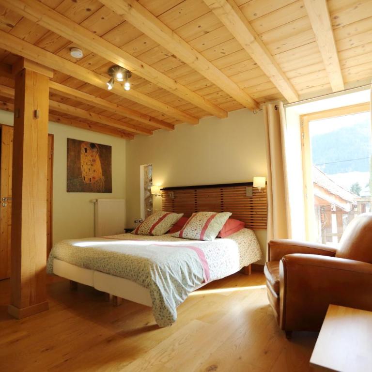 Le Valombré - Chambre Double ou Lits Jumeaux Deluxe - Vue sur Montagne - 1