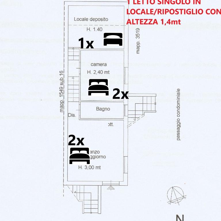 Two Bedroom deluxe - Appartamento con 1 Camera da Letto - 18