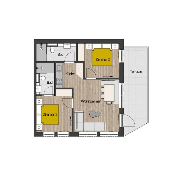 MYALPS Ötztal inklusive Spa- Area - Apartment mit 2 Schlafzimmern - 11